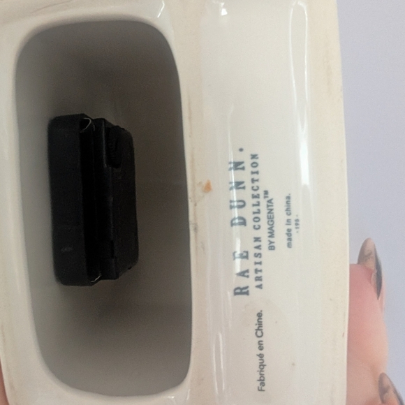 Rae Dunn Cream Clock - Picture 5 of 6